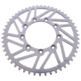 Alu - Kettenrad 52Z Teilung 520 silber Esjot Innendurchmesser 105 Lochkreis 124 passend für: TM Racing EN, MX, SMR