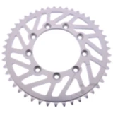 Alu - Kettenrad 47Z Teilung 520 silber Esjot Innendurchmesser 105 Lochkreis 124 passend für: TM Racing EN, MX, SMR