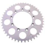 Alu - Kettenrad 46Z Teilung 520 silber Esjot Innendurchmesser 105 Lochkreis 124 passend für: TM Racing EN, MX, SMR