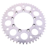 Alu - Kettenrad 48Z Teilung 520 silber Esjot Innendurchmesser 105 Lochkreis 124 passend für: TM Racing EN, MX, SMR