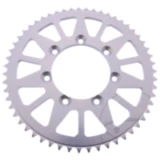 Alu - Kettenrad 55Z Teilung 428 silber Esjot Innendurchmesser 085 Lochkreis 100 passend für: TM Racing MX, SMX