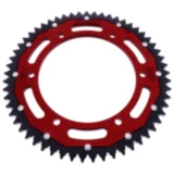 Kettenrad Dual 57Z Teilung 428 rot ZF Innendurchmesser 136 Lochkreis 156 passend für: Fantic Caballero, XEF, XMF