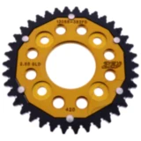 Kettenrad Dual 38Z Teilung 420 gold ZF Innendurchmesser 058 Lochkreis 090 passend für: Honda MSX, Z