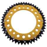 Kettenrad Dual 49Z Teilung 525 gold ZF IINNEND 140 Lochkreis 169 passend für: Indian FTR