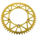 Alu - Kettenrad 51Z Teilung 520 gold JT Innendurchmesser 134 Lochkreis 150 passend für: Kawasaki KX, KLX, KDX