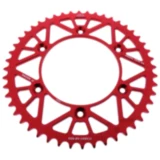Alu - Kettenrad 48Z Teilung 520 rot JT Innendurchmesser 125 Lochkreis 150 passend für: Husqvarna FE, FC, TE