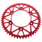 Alu - Kettenrad 51Z Teilung 520 rot JT Innendurchmesser 125 Lochkreis 150 passend für: Husqvarna FE, FC, TE