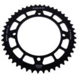 Alu - Kettenrad 46Z Teilung 420 schwarz JT Innendurchmesser 110 Lochkreis 126 passend für: Kawasaki KX