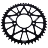 Alu - Kettenrad 46Z Teilung 520 schwarz JT Innendurchmesser 076 Lochkreis 100 passend für: QJMotor SRK