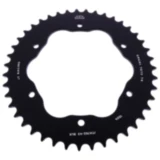 Alu - Kettenrad 43Z Teilung 520 schwarz für Kettenradträger 7585029 passend für: Ducati 1098, 1198, Streetfighter