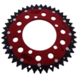 Kettenrad Dual 43Z Teilung 520 rot ZF Innendurchmesser 100 Lochkreis 120 passend für: Aprilia RS, RSV, Tuono