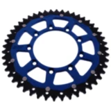 Kettenrad Dual 48Z Teilung 520 blau ZF Innendurchmesser 105 Lochkreis 124 passend für: TM Racing EN, MX