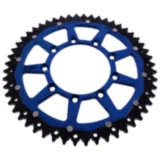 Kettenrad Dual 52Z Teilung 520 blau ZF Innendurchmesser 105 Lochkreis 124 passend für: TM Racing EN, MX