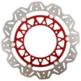 EBC Vee-Rotors Bremsscheibe rot