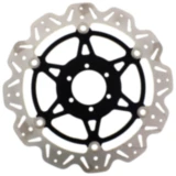Bremsscheibe VEE EBC schwarz passend für: Aprilia Mana, RSV, Shiver, Benelli TNT, Tornado