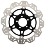 Bremsscheibe VEE EBC schwarz passend für: Kawasaki ZRX, ZR, ZX - 9R