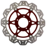 Bremsscheibe VEE EBC rot passend für: Ducati Monster, Multistrada, Hypermotard