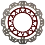 EBC Vee-Rotor Schwimmende Bremsscheibe rot