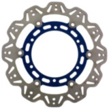 EBC Vee-Rotors Bremsscheibe blau