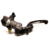 Accossato hydraulische Kupplungsarmatur 16 mm Kolben mit Falthebel schwarz für 22mm Lenker