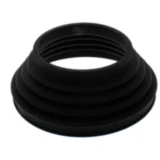 Faltenbalg schwarz passend für: BMW R, K, K1