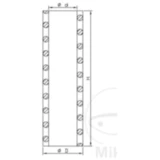 Cartridgefeder 20N/mm Kayaba 90 mm 26 mm passend für: Kawasaki KX