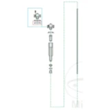 Kunststoffring Kayaba Verschlusskappe Gabel passend für: Husqvarna WR, TE