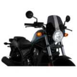 Sportscheibe New Generation Puig für Nakedbike dunkel passend für: Honda CMX