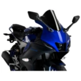 Scheibe Z-Racing Puig schwarz für Motorräder