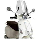 Scheibe Urban Puig rauchgrau passend für: Vespa Primavera