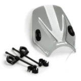 Scheibe MITO Puig rauchgrau passend für: Honda CB, CBF, VT, Kawasaki VN, Vulcan, W