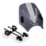 Scheibe MITO Puig dunkel passend für: Honda CB, CBF, VT, Kawasaki VN, Vulcan, W