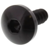 Schraube selbstschneidend 6 mm x 16 mm Aluminium schwarz