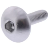Linsenschraube JMP Bolt M4X0.7 mm 15 mm Alu silber