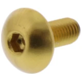 Linsenschraube JMP Bolt M5X0.8 mm 12 mm Alu gold