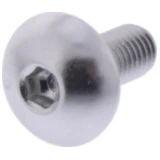 Linsenschraube JMP Bolt M5X0.8 mm 12 mm Alu silber