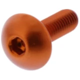 Linsenschraube JMP Bolt M5X0.8 mm 16 mm Alu orange
