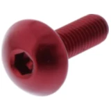 Linsenschraube JMP Bolt M5X0.8 mm 16 mm Alu rot