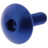 Linsenschraube JMP Bolt M5X0.8 mm 16 mm Alu blau