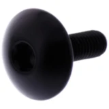 Linsenschraube JMP Bolt M5X0.8 mm 16 mm Alu schwarz für Motorräder