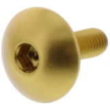 Linsenschraube JMP Bolt M5X0.8 mm 16 mm Alu gold