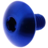 Linsenschraube JMP Bolt M6X1.00 mm 10 mm Alu blau