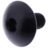 Linsenschraube JMP Bolt M6X1.00 mm 10 mm Alu schwarz