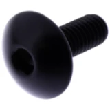 Linsenschraube JMP M6X1.00 mm 16 mm Alu schwarz