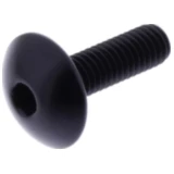 Linsenschraube JMP Bolt M6X1.00 mm 20 mm Alu schwarz