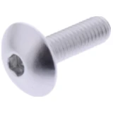 Linsenschraube JMP Bolt M6X1.00 mm 20 mm Alu silber