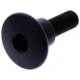 Linsenschraube JMP Bolt M6X1.00mm 22mm Aluminium schwarz