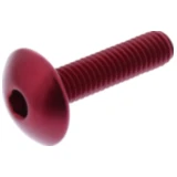 Linsenschraube JMP Bolt M6X1.00 mm 25 mm Alu rot