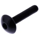 Linsenschraube JMP Bolt M6X1.00 mm 30 mm Alu schwarz