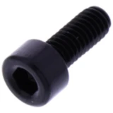 Zylinderschraube M4x0.7mm 10mm Alu schwarz